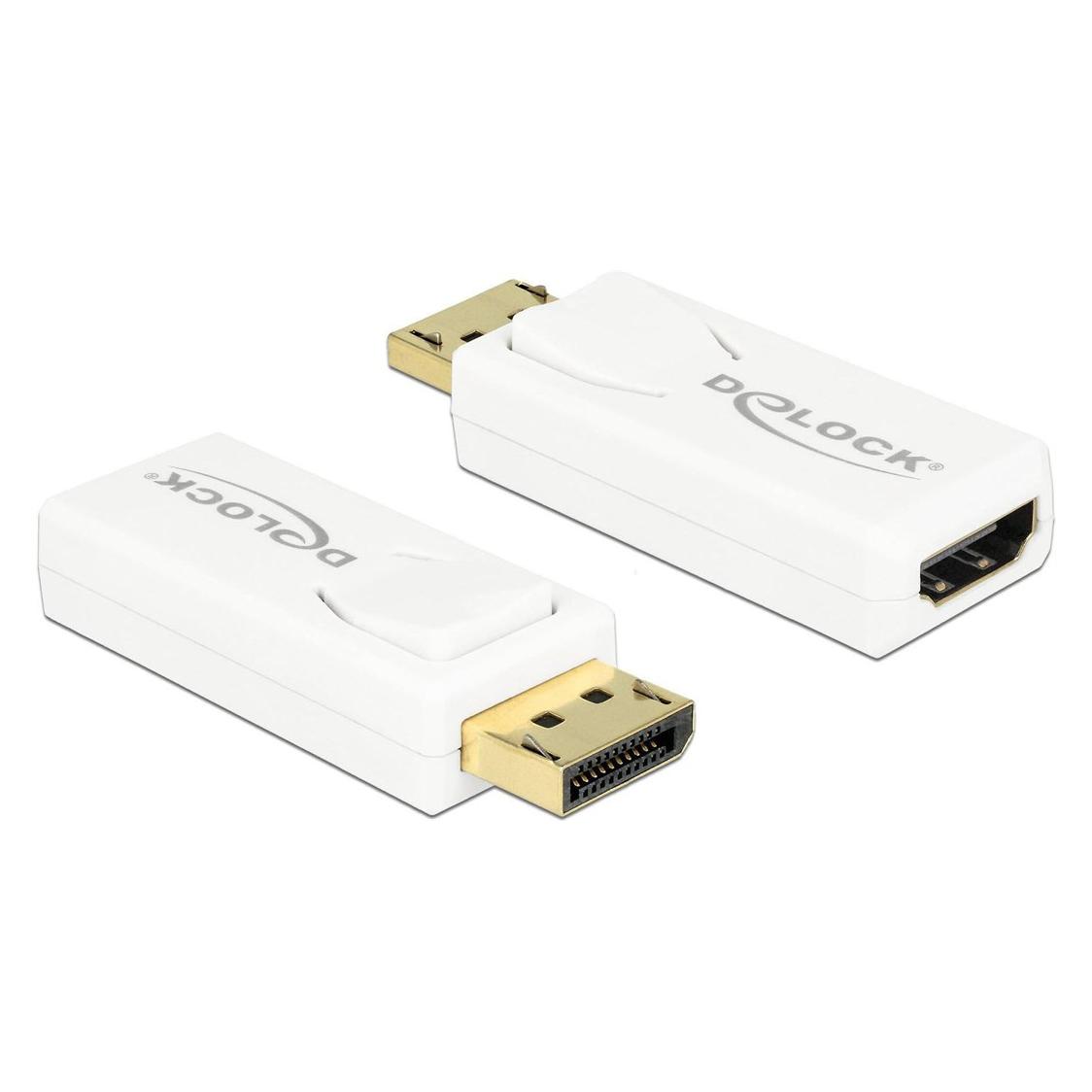 Delock Monitoradapter DP-Stecker zu HDMI-Buchse (DisplayPort, HDMI) (65580)