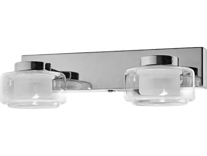 OSRAM ORBIS Flame Wand- und Deckenleuchte mit LED, Chrom, 11W, 700lm, 3000/4000K, Farbtemperatur über Wandschalter einstellbar (kaltweiß/warmweiß), IP44 Schutz vor Fremdkörpern und Spritzwasser