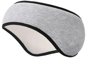 Clever Finds QuietRest Sleep Eye Mask With Noise Reduction Ear Protection For Dorms Travel And Snoring gray
