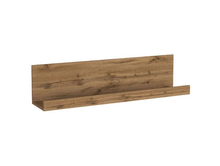 Étagère murale 120 cm effet bois chêne