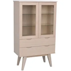 DAHEIM Vitrine Filippa Holz White