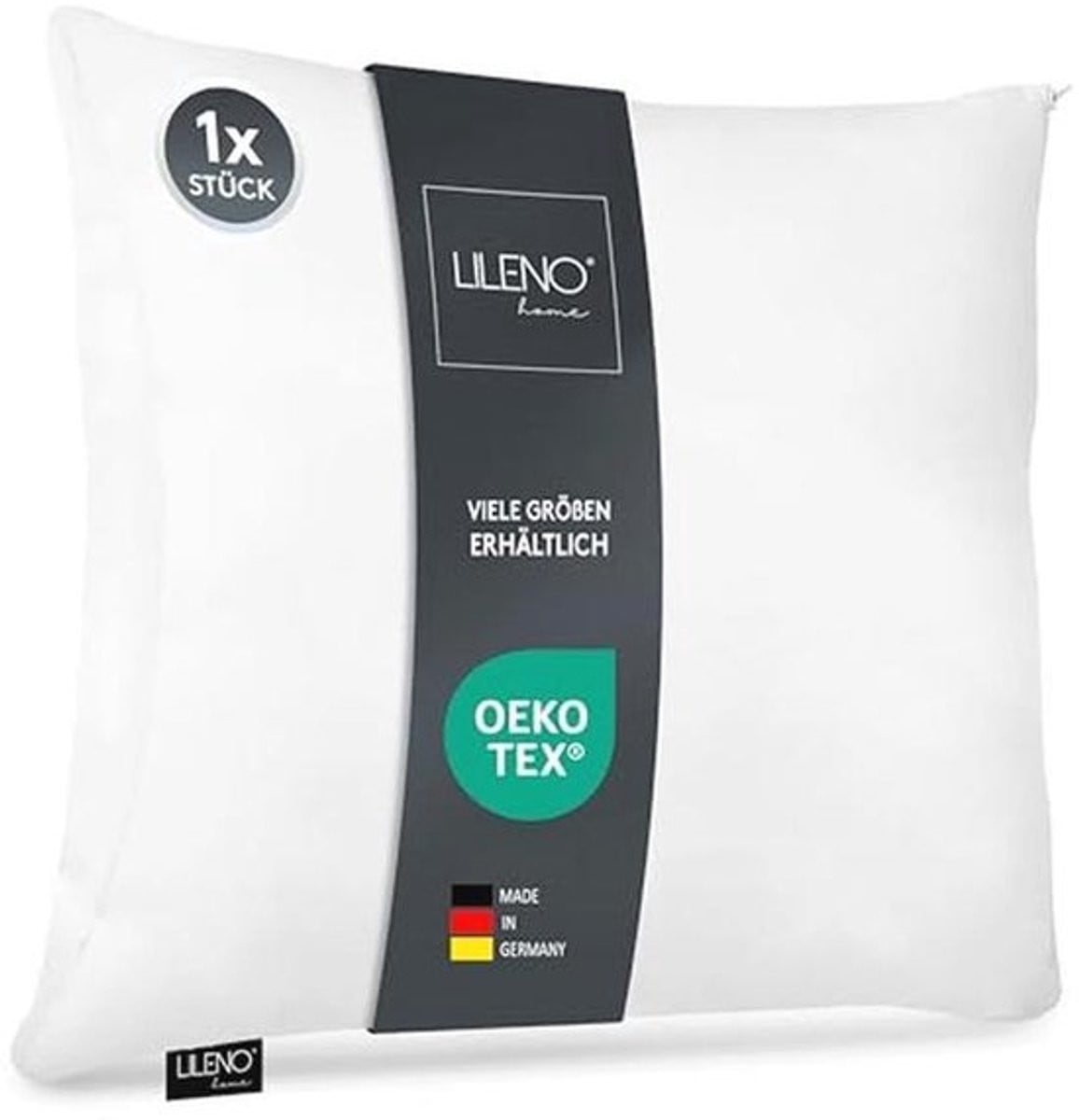 Microvezel Kussen 40 x 40 cm - Wasbaar Hoofdkussen en Decoratief Kussen voor Sofa