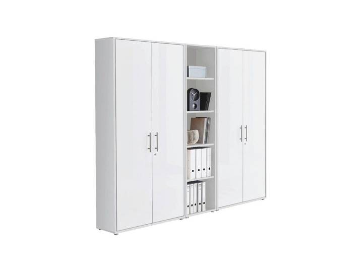 Office Edition B: 212,9 cm Weiß