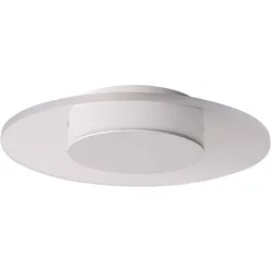 Deckenleuchte Wohnzimmerleuchte Deckenlampe weiß 1 flammig dimmbar LED D 29 cm