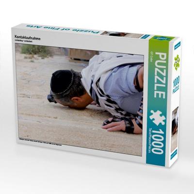 CALVENDO Puzzle Kontaktaufnahme 1000 Teile Puzzle quer | 1000 Teile Lege-Größe 64 × 48 cm Foto-Puzzle für glückliche Stunden