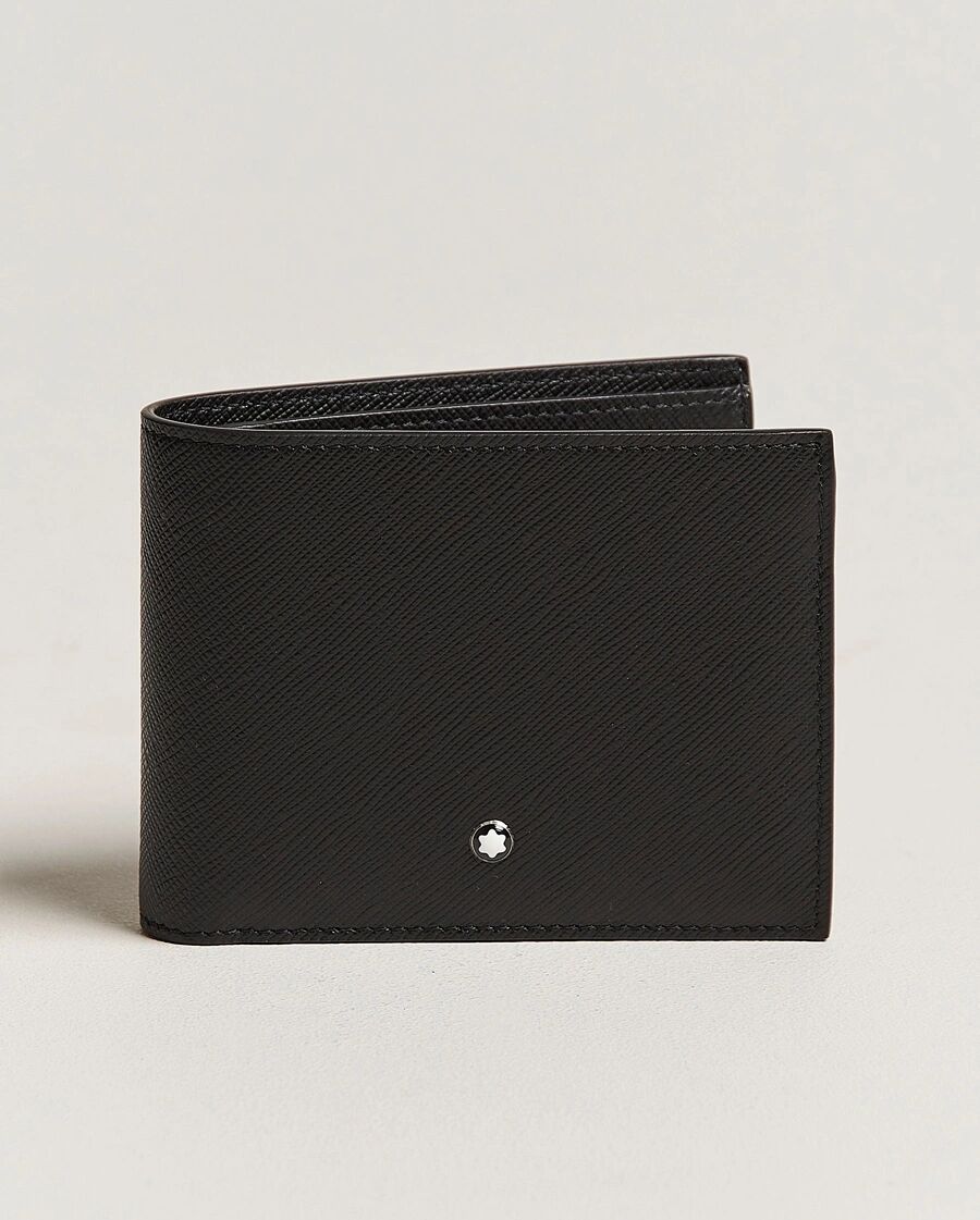 Montblanc Sartorial Wallet 6cc with 2 View Pockets Black