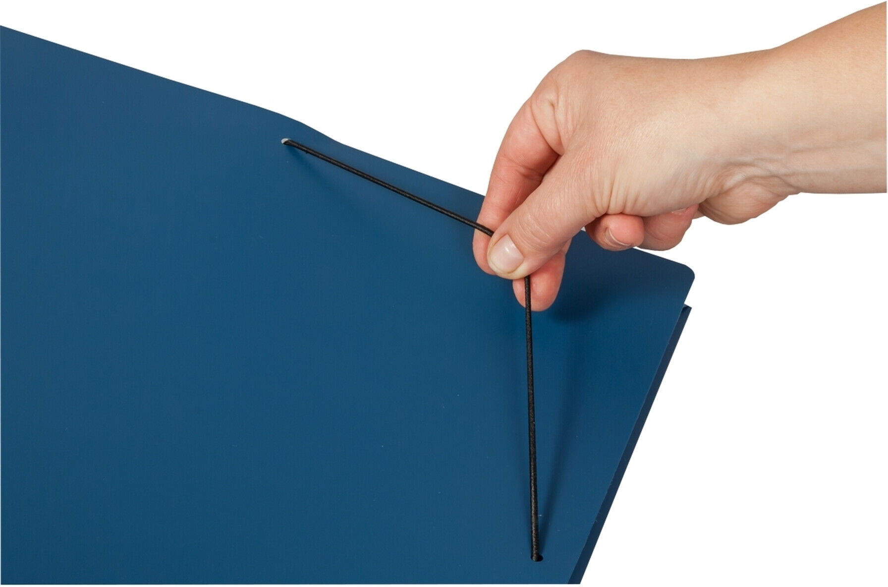 Eichner PP-Collegemappen A3 + 3 Flügelklappen und Eckspann-Gummi blau (9038-00744)