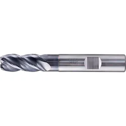 PFERD Tools VHM Eckfräser lang 4 Schneiden Radius TiAlN Schaft HB Universal Line - 23000168
