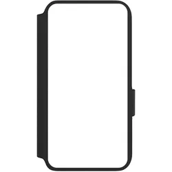 Nivocase Klapphülle für Samsung Galaxy S22 Handyhülle aus Kunst Leder NIVOflip schwarz Farbe einfarbig weiss (Samsung Galaxy S22), Smartphone Hülle, Weiss, Schwarz