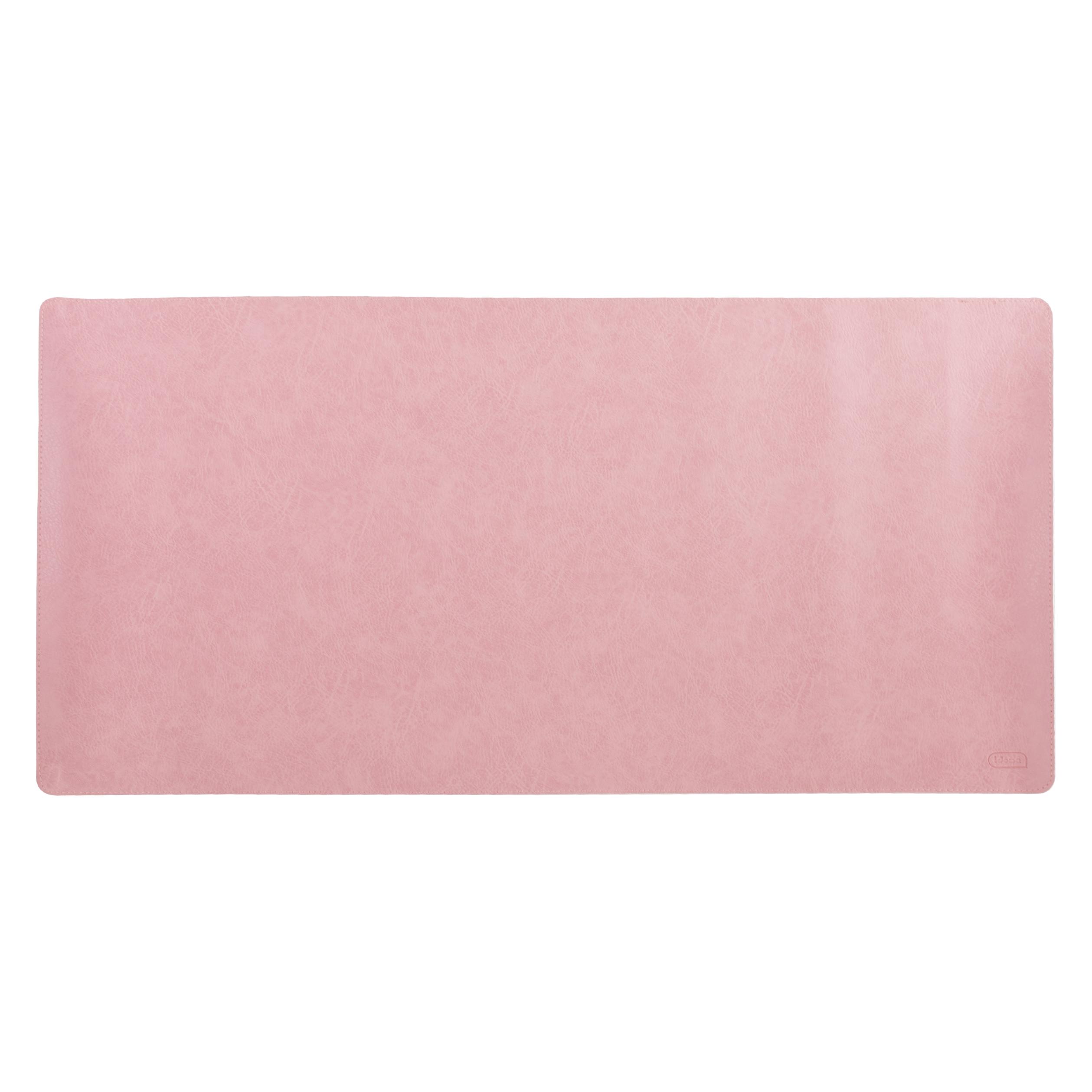 Idena Schreibtischunterlage PU doppelseitig weinrot/altrosa 80x40cm (80 x 40 cm) (65396143)