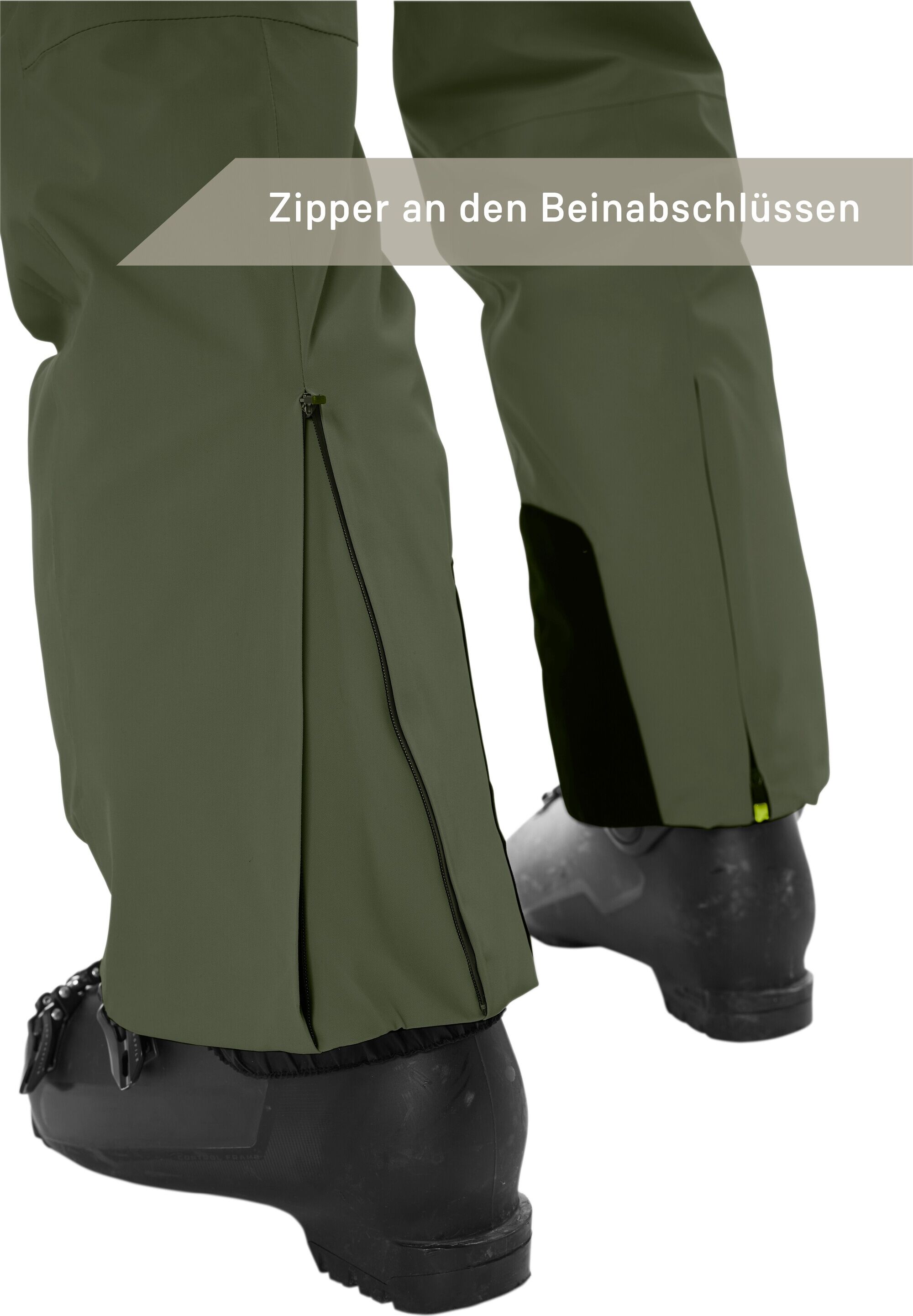 Skihose KILLTEC "KSW 82 MN SKI PNTS", Herren, Gr. L, Normalgrössen, grün (waldmeister), Obermaterial: 84% Polyamid, 16% Elasthan.Futter: 100% Polyester.Füllung: 100% Polyester, Hosen Skihose, killtec Skihose: 4-Wege-Stretch, verschweisste Nähte, sehr atmu