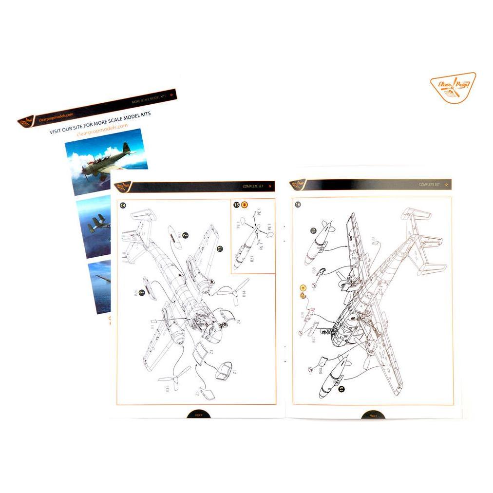 Clear Prop Models OV-1B Mohawk Pilot School (CP144008)