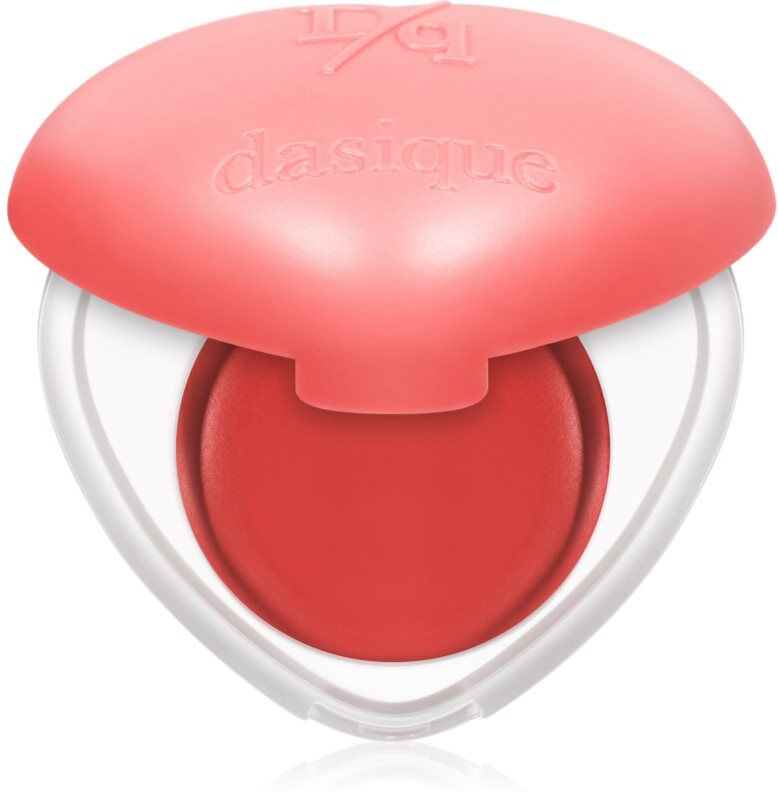 Dasique Souffle Color Pot produit multifonctionnel lèvres et visage avec pinceau teinte 02 Pomelo Pudding 6.5 g