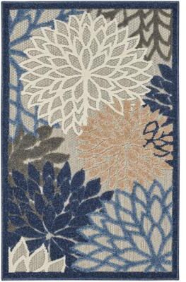 Nourison Aloha Floral Modern, Indoor/Outdoor Area Rug