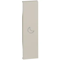 BTicino KM01MHBED LivingNow 1M Tasten- abdeckung für MyHome mit Symbol Nacht Sand
