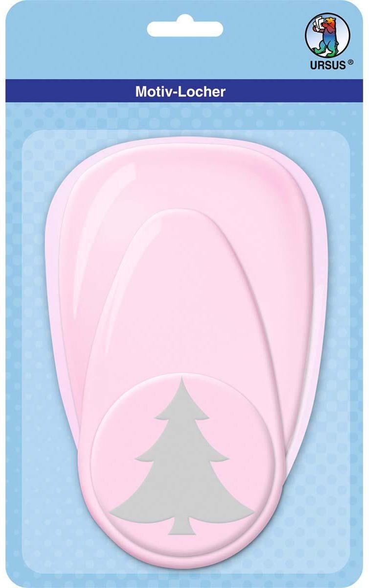 Motivstanzer URSUS "Jumbo Tannenbaum", rosa, Motivstanzer, Motivstanzer rosa Einheitsgröße