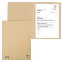 bene Aktendeckel DIN A4 chamois