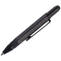 TROIKA® Kugelschreiber LILIPUT TOOL PEN schwarz 1.0 mm Schreibfarbe: schwarz