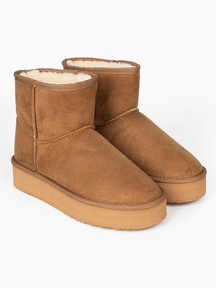 Blackfield Winterboots "Princesse" in Hellbraun - 40