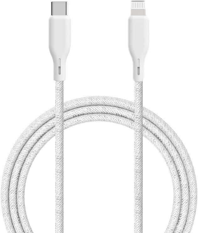 ËSSENTIALS by Upström USB-C til MFI Lightning Kabel 27W 2.5m - Hvid