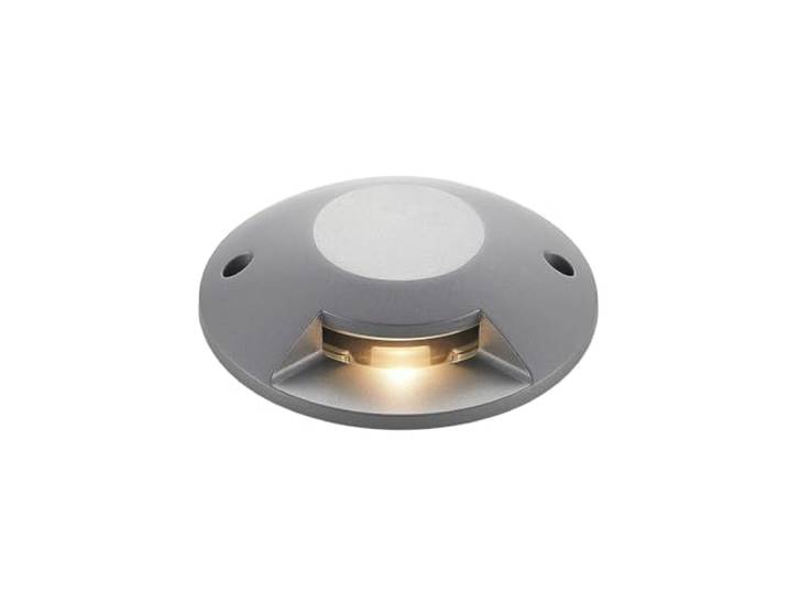 LED Luminaire extérieur Jeffrey (Moderne) en Gris Aluminium (1 lampe\,à)\, Projecteur d’extérieur spot luminaire pour le jardin la terrasse balcon & maison