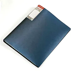 Sichtmappe/Präsentationsmappe mit 20 Hüllen A4 blau