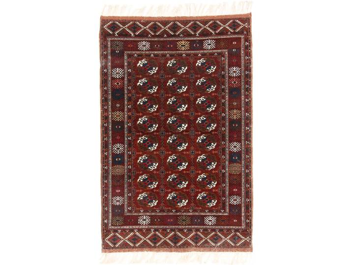 Afghan Mauri Teppich 119x181 Handgeknüpft Orientteppich Wolle