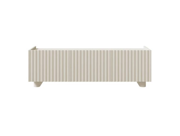 Selsey Tv-Lowboard Fiorra Greige 144 cm, Kaschmir, 3 Fächer, Rechteckig, 144x49x38.3 cm, Wohnzimmer, TV Möbel, Lowboards, Lowboards stehend