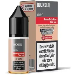 KTS ROCKSLIQ Rote Früchte Tee Ice NicSalt Liquid