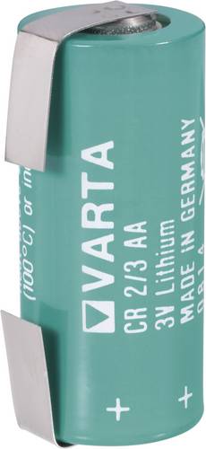 Varta CR2/3 LF Spezial-Batterie CR2/3AALF U-Lötfahne Lithium 3V 1350 mAh 1St.