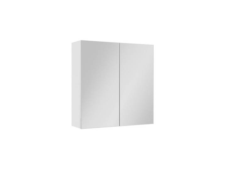 Vicco Badspiegelschrank Lavia, Weiß, 60 x 60.2 cm, Holzwerkstoff, Rechteckig, 60x60.2x17 cm, Badezimmer, Badezimmerspiegel, Spiegelschränke