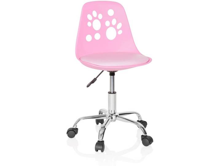 JUGENDDREHSTUHL FANCY I Pink Tiermuster