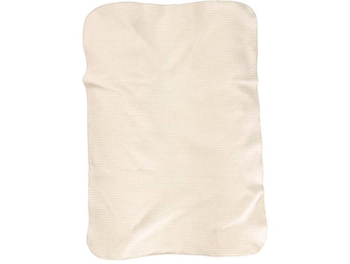 Babydecke BIEDERLACK Babydecke Cotton , beige (nature), B:75cm L:100cm, Baumwolle, Wohndecken, Babydecke, 75 x 100, mit Zierstich