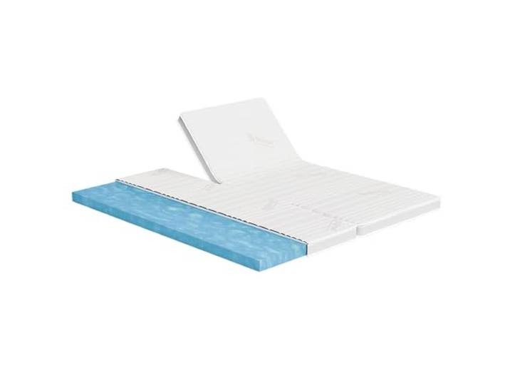 Meisterschlaf Gelschaum+ Split-Topper 180x200 cm – Höhe 9cm – Gelax RG 50 – Oeko-TEX Standard 100 – Tencel Lyocell 3D Doppeltuch-Bezug Waschbar – für Weicheres Liegegefühl – Made in Germany