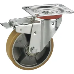 Tarrox, Möbelrollen, Transport-Gerte-Lenkrolle, bis 300kg, 150 x 190 x 40mm