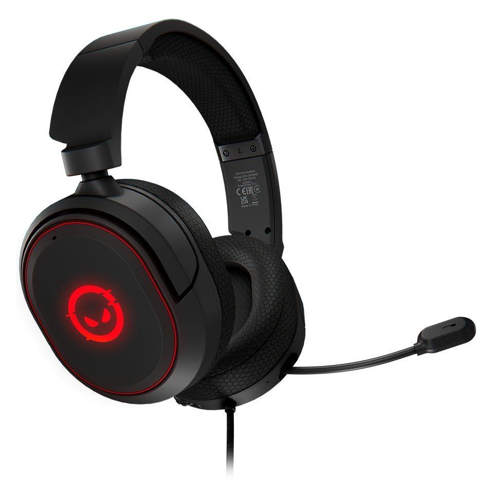Lorgar Kaya 460, gaming headset for the most powerful players, USB-A, LED call indication, black (Kabelgebunden) (LRG-GHS460)