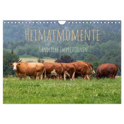 Heimatmomente - Ländliche Impressionen (Wandkalender 2027 DIN A4 quer), CALVENDO Monatskalender