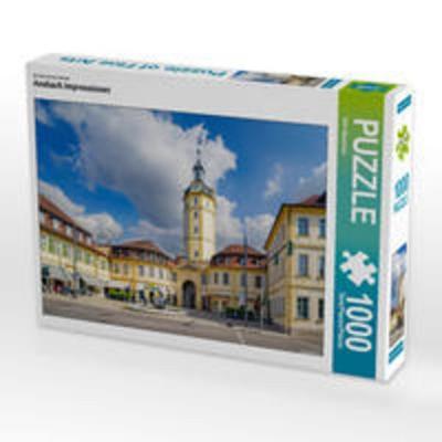 CALVENDO Puzzle Ansbach Impressionen 1000 Teile Lege-Größe 64 x 48 cm Foto-Puzzle Bild von Dirk Meutzner