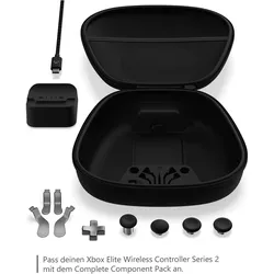 Microsoft Xbox Elite Wireless Controller Series 2 – Complete Component Pack (PC, Xbox One S), Schwarz