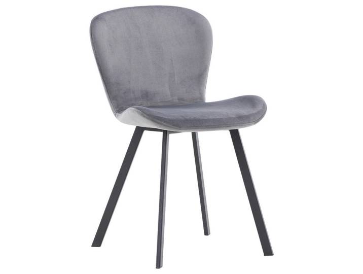Livetastic Stuhl-Set, Schwarz, Grau, Metall, zylindrisch, 48x80x50 cm, Esszimmer, Stühle, Esszimmerstühle, Esszimmerstühle-Set