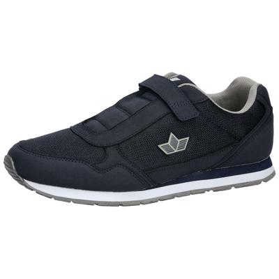 Slipper LICO "Freizeitschuh Simon Slipper", Herren, Gr. 39, blau, Synthetik, Schuhe Slipper