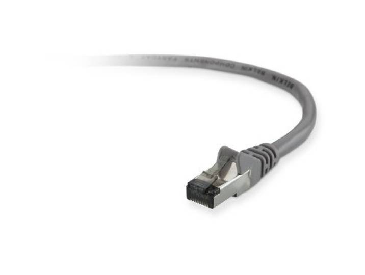 Belkin A3L981Bt10M-H-S Rj45-Rj45, Cat6, 10M Netwerkkabel