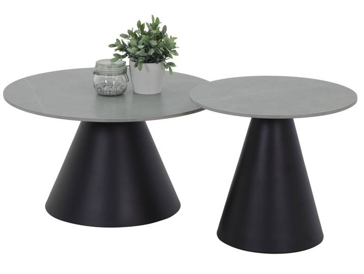 Z2 Couchtisch 2er-Set DUSTIN, grau