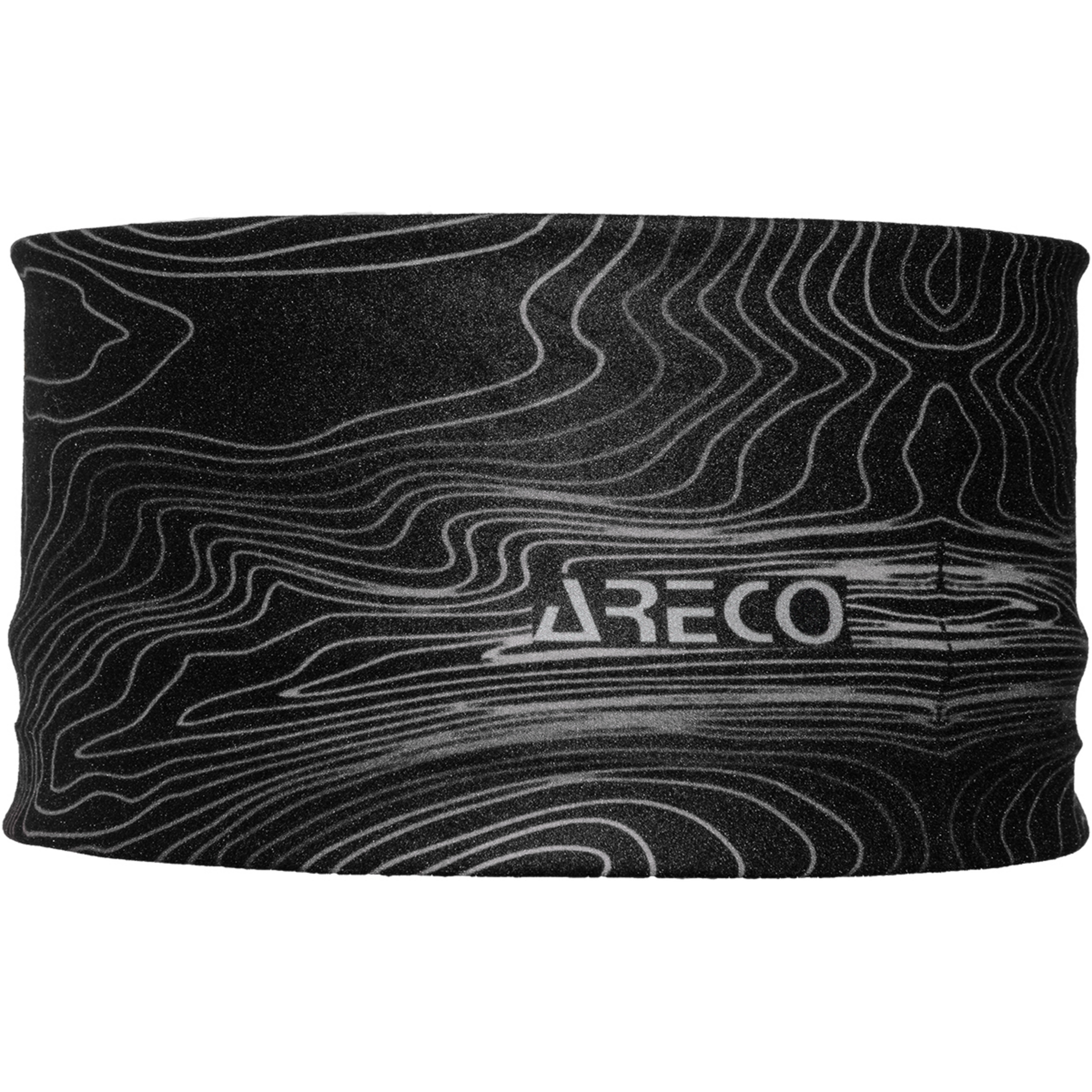 Areco Microfleece Stirnbänder grau Lifestyle Elastisch