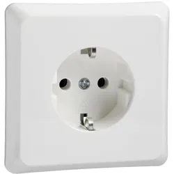 Elso 515404 Steckdose für Geräteträger 2-fach 16A RENOVIERUNG Schraubklemme reinweiß