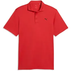 PUMA Pure 3.0 LC Poloshirt Herren 09 - candy apple XS