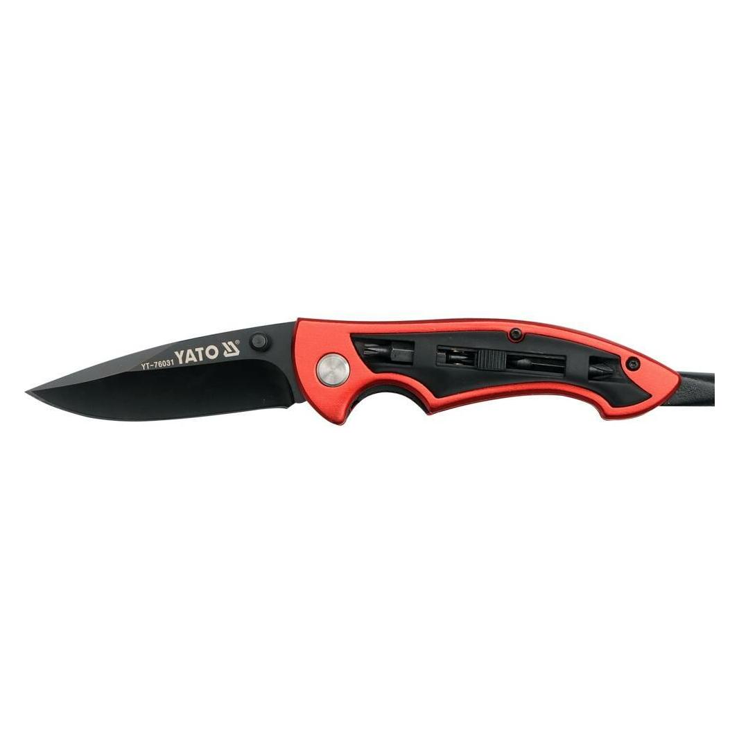 Yato YT-76031 Klappmesser mit Schraubendreher (YT-76031)