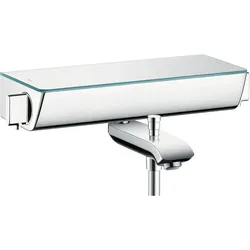 hansgrohe Select Ecostat Wannenthermostat, Aufputz, 13141000, Farbe: Chrom