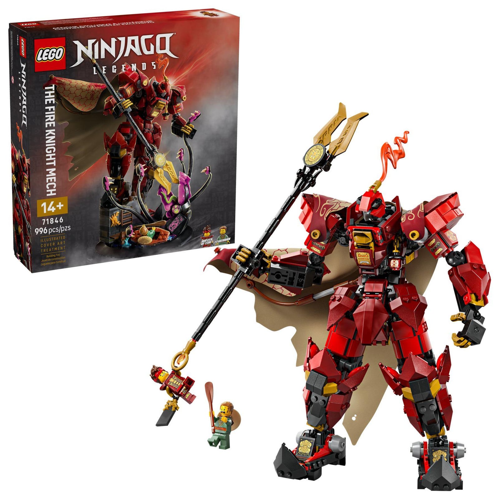LEGO NINJAGO Ridderrobot van vuur 71846
