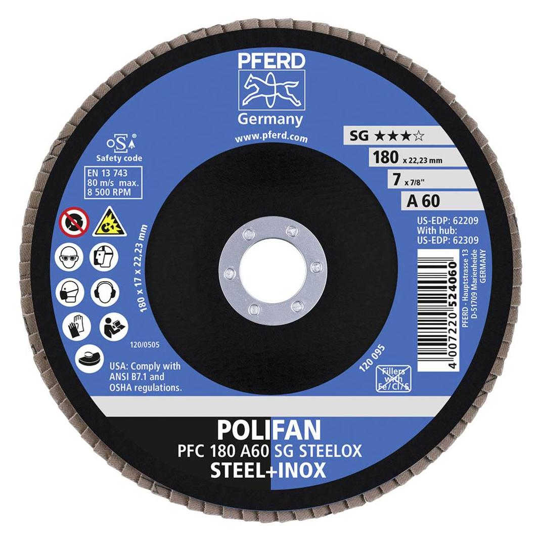 Pferd POLIFANFächerscheibe PFC60 SG STEELOX (60) (67706185)